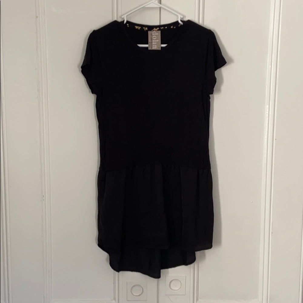 Black Anthropologie Top